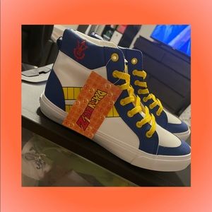Dragon Ball Z Vegeta Hi Top Sneakers